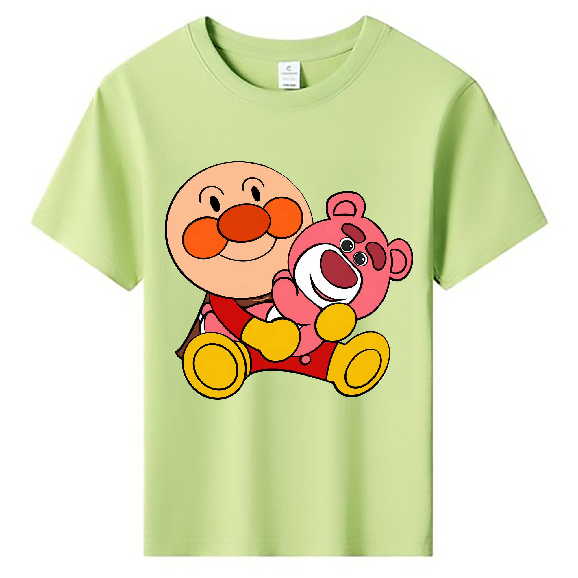 （画像用） アンパンマン Anpanman 綿100％キッズTシャツ（フロントプリント）
